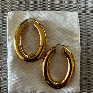 Gold Hoop Earrings